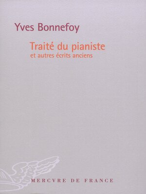 cover image of Traité du pianiste et autres écrits anciens